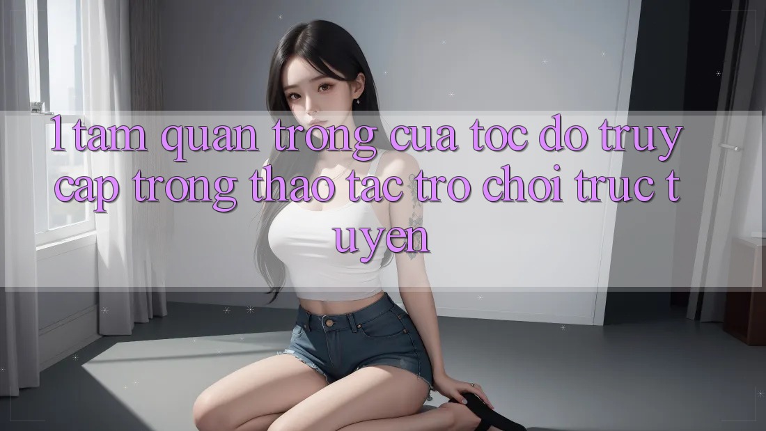 1. Tầm Quan Trọng Của Tốc Độ Truy Cập Trong Thao tác Trò chơi trực tuyến 1. Tầm Quan Trọng Của Tốc Độ Truy Cập Trong Thao tác Trò chơi trực tuyến