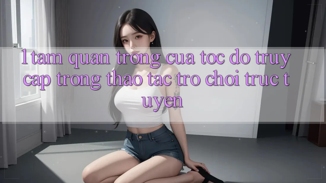 1. Tầm Quan Trọng Của Tốc Độ Truy Cập Trong Thao tác Trò chơi trực tuyến