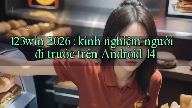 123win 2026 kinh nghiệm người đi trước trên Android 14