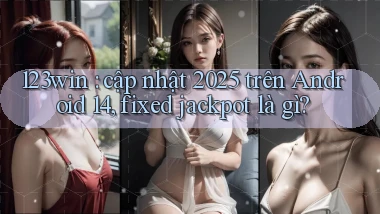 123win cập nhật 2025 trên Android 14, fixed jackpot là gì