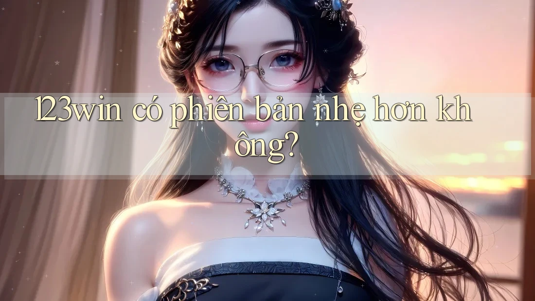 123win có phiên bản nhẹ hơn không?