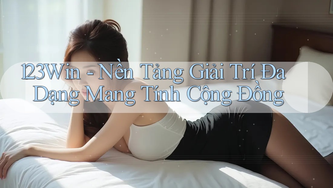 123Win - Nền Tảng Giải Trí Đa Dạng Mang Tính Cộng Đồng