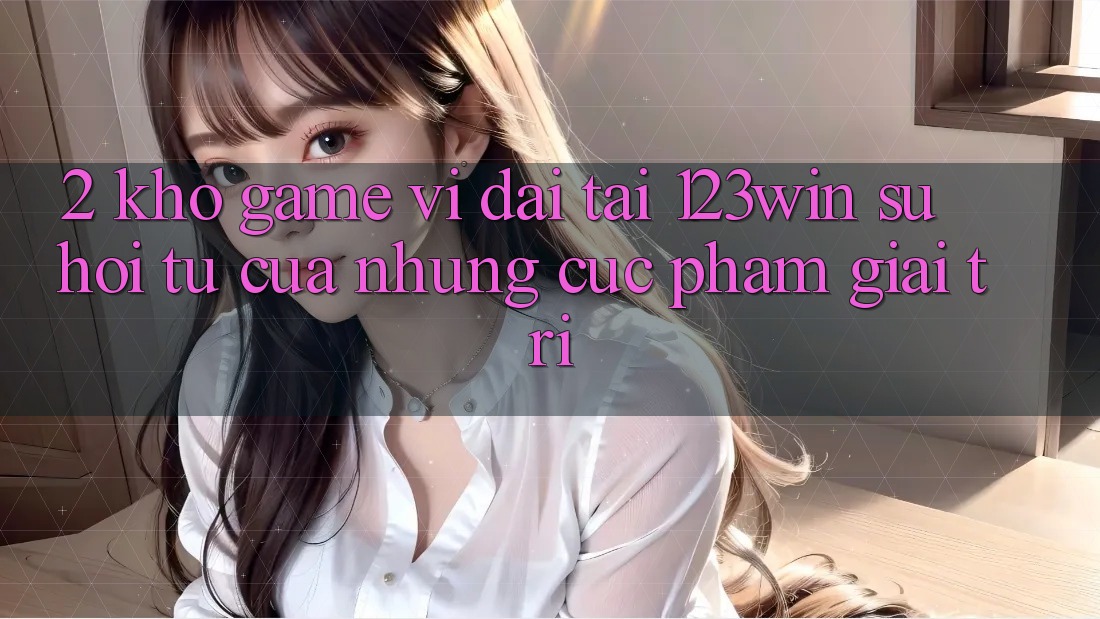 2. Kho Game Vĩ đại Tại 123win - Sự Hội Tụ Của Những Cực Phẩm Giải Trí