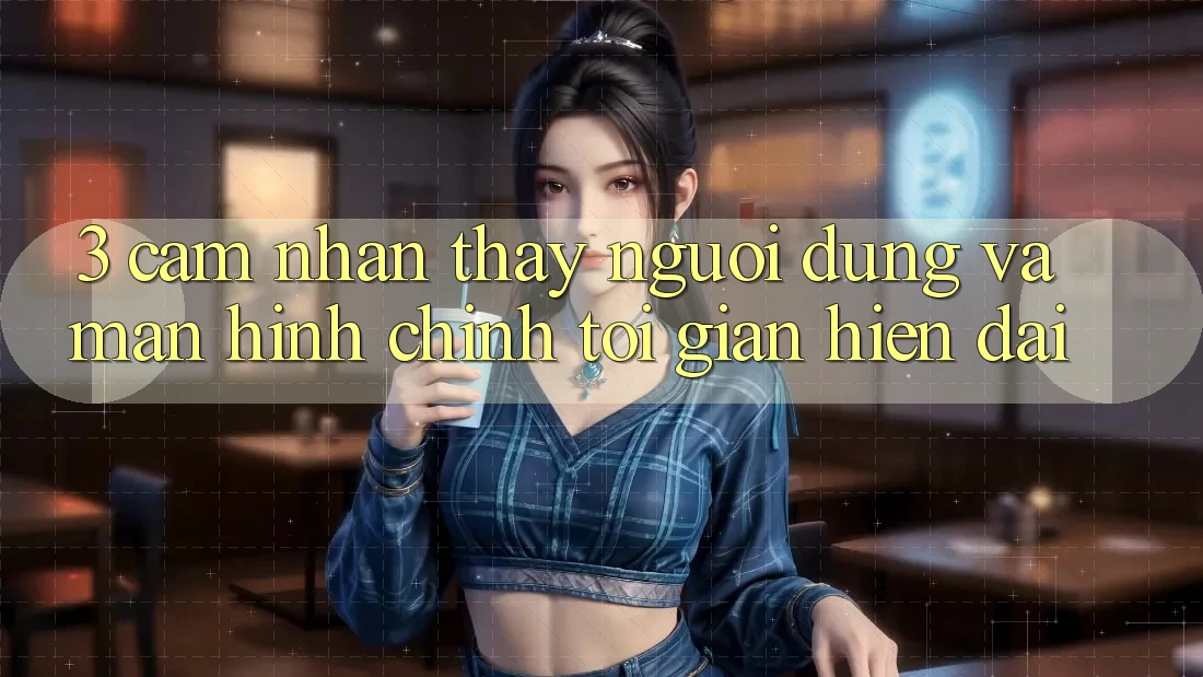 3. Cảm nhận thấy Người Dùng Và Màn hình chính Tối Giản, Hiện Đại 3. Cảm nhận thấy Người Dùng Và Màn hình chính Tối Giản, Hiện Đại