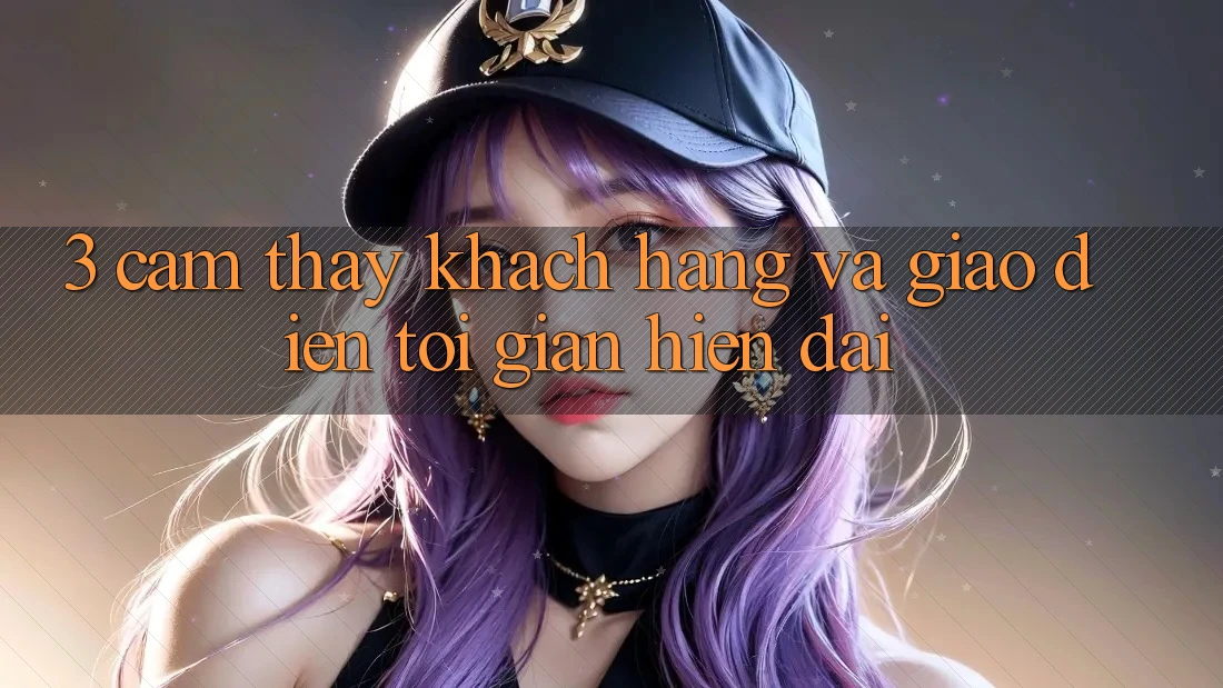 3. Cảm thấy Khách hàng Và Giao Diện Tối Giản, Hiện Đại 3. Cảm thấy Khách hàng Và Giao Diện Tối Giản, Hiện Đại