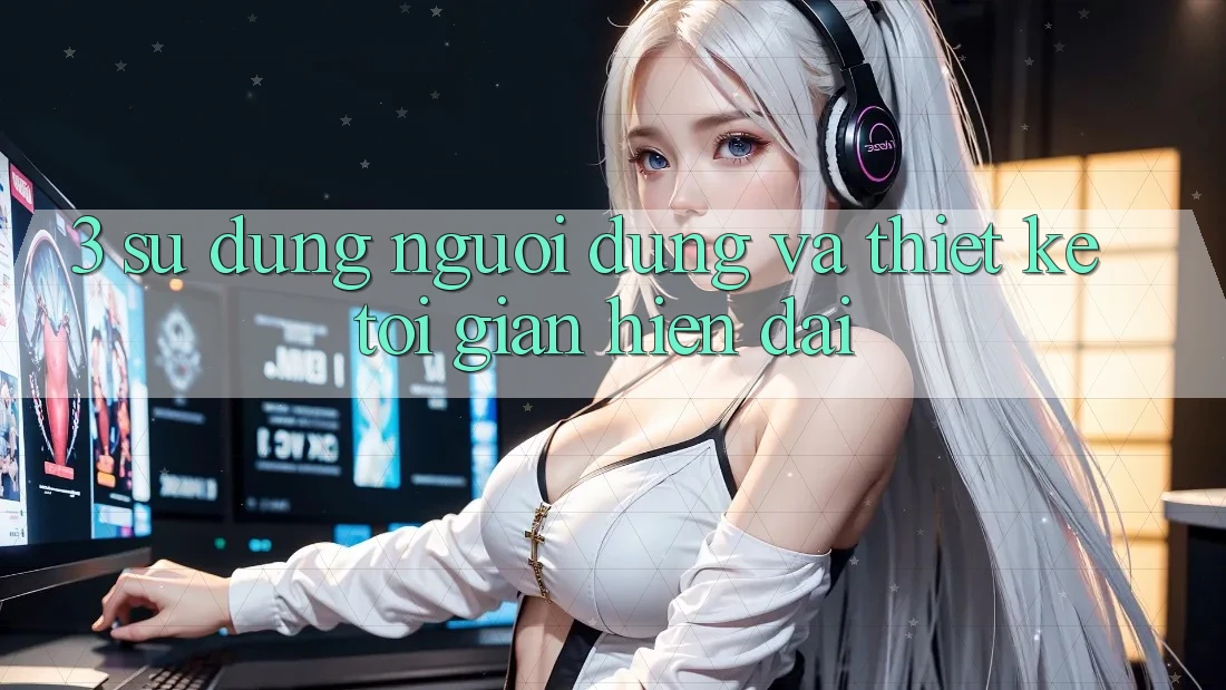 3. Sử dụng Người Dùng Và Thiết kế Tối Giản, Hiện Đại 3. Sử dụng Người Dùng Và Thiết kế Tối Giản, Hiện Đại