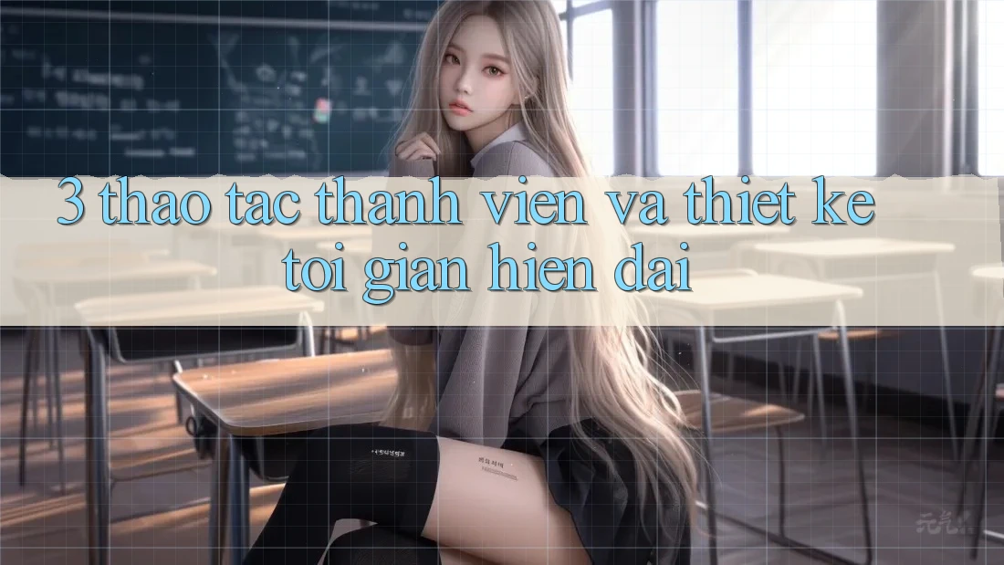 3. Thao tác Thành viên Và Thiết kế Tối Giản, Hiện Đại 3. Thao tác Thành viên Và Thiết kế Tối Giản, Hiện Đại