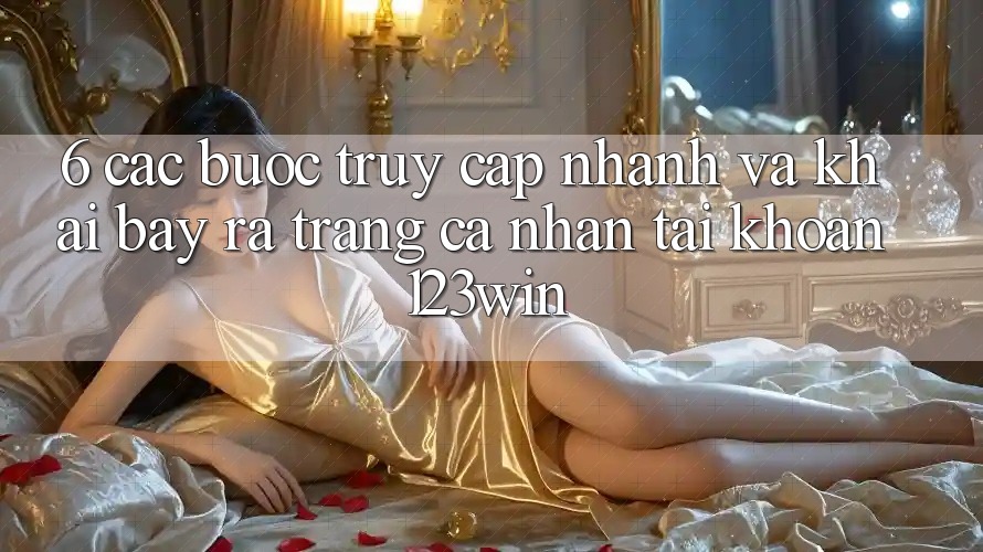 6. Các bước Truy Cập Nhanh Và Khai bày ra trang cá nhân Tài Khoản 123win 6. Các bước Truy Cập Nhanh Và Khai bày ra trang cá nhân Tài Khoản 123win