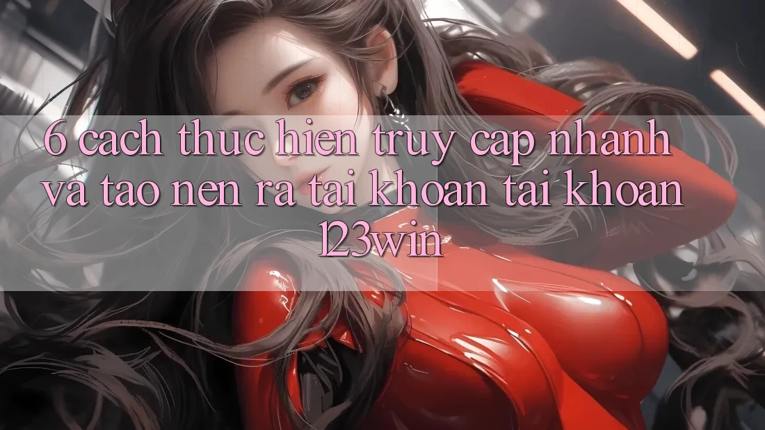 6. Cách thực hiện Truy Cập Nhanh Và Tạo nên ra tài khoản Tài Khoản 123win 6. Cách thực hiện Truy Cập Nhanh Và Tạo nên ra tài khoản Tài Khoản 123win
