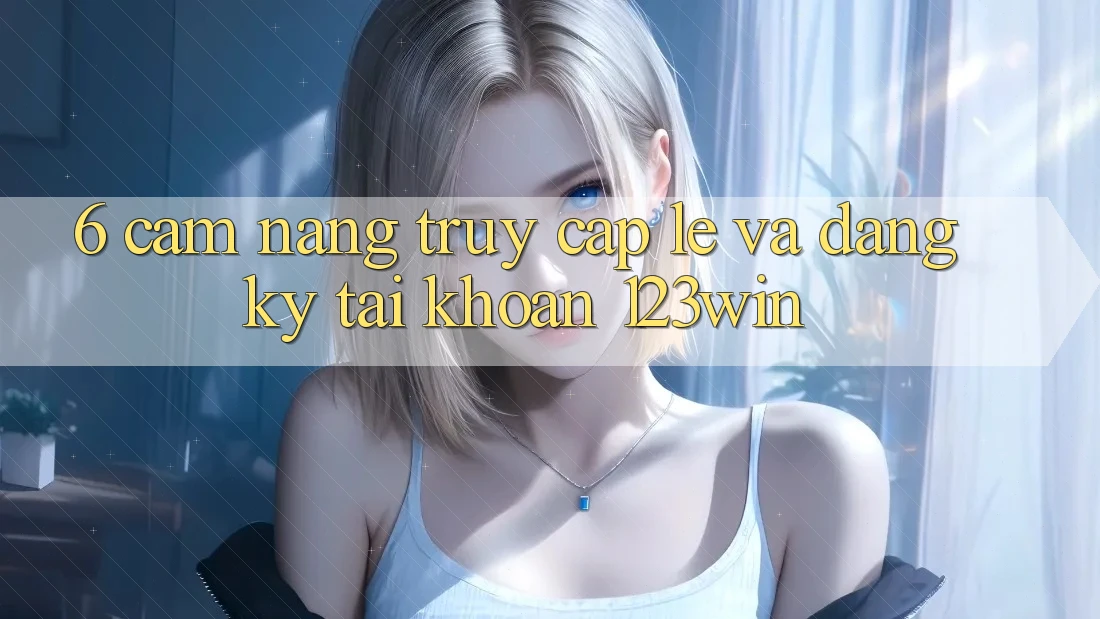 6. Cẩm nang Truy Cập Lẹ Và Đăng Ký Tài Khoản 123win
