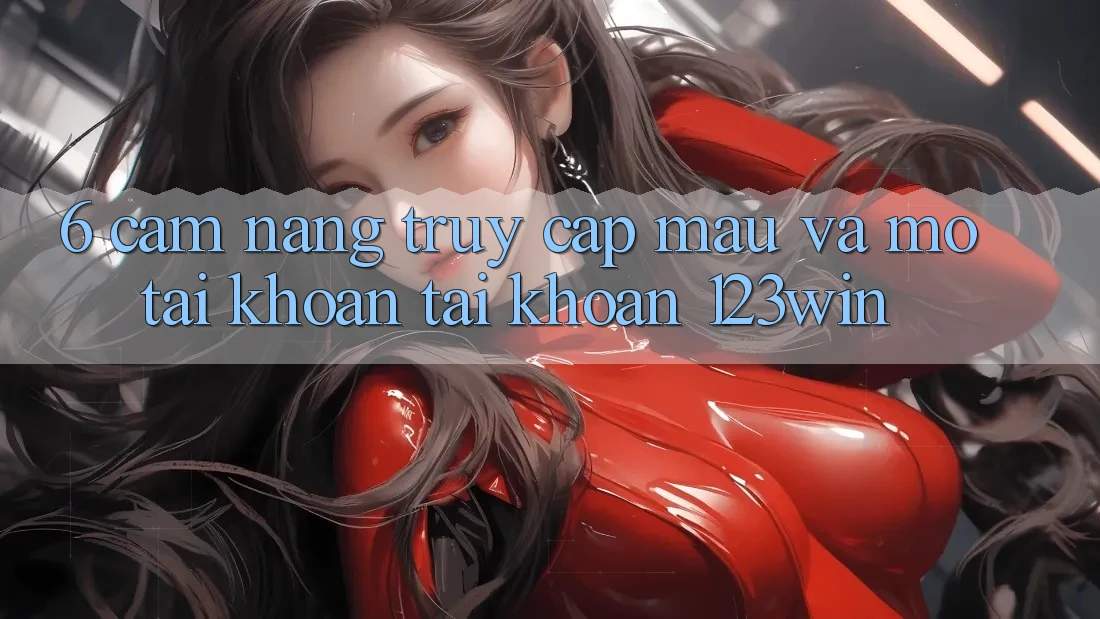 6. Cẩm nang Truy Cập Mau Và Mở tài khoản Tài Khoản 123win