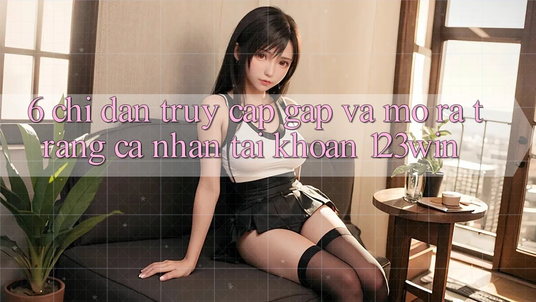 6. Chỉ dẫn Truy Cập Gấp Và Mở ra trang cá nhân Tài Khoản 123win