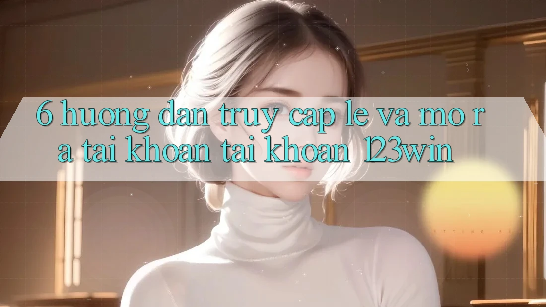 6. Hướng Dẫn Truy Cập Lẹ Và Mở ra tài khoản Tài Khoản 123win 6. Hướng Dẫn Truy Cập Lẹ Và Mở ra tài khoản Tài Khoản 123win