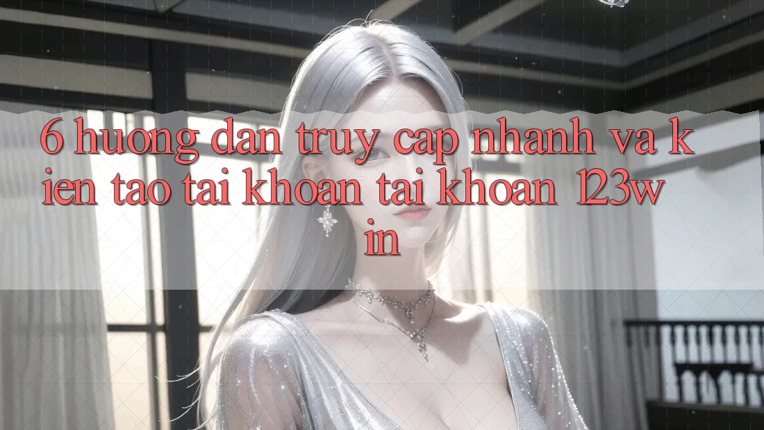 6. Hướng Dẫn Truy Cập Nhanh Và Kiến tạo tài khoản Tài Khoản 123win