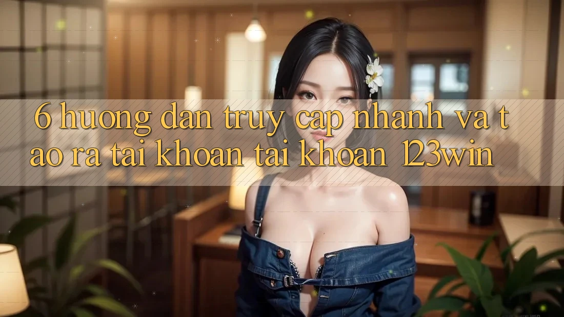 6. Hướng Dẫn Truy Cập Nhanh Và Tạo ra tài khoản Tài Khoản 123win 6. Hướng Dẫn Truy Cập Nhanh Và Tạo ra tài khoản Tài Khoản 123win