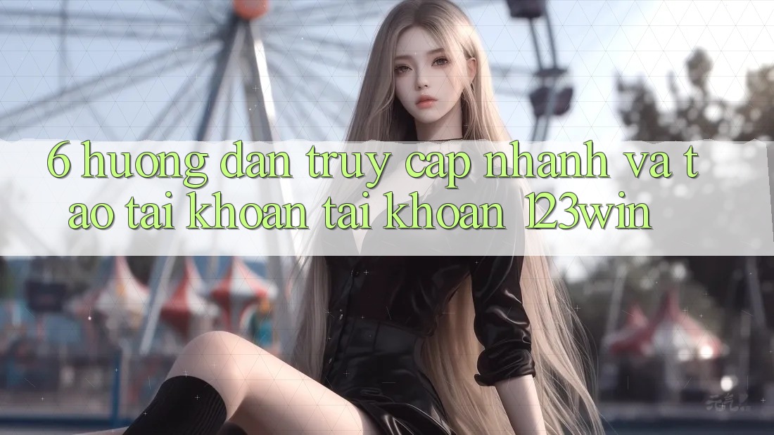 6. Hướng Dẫn Truy Cập Nhanh Và Tạo tài khoản Tài Khoản 123win
