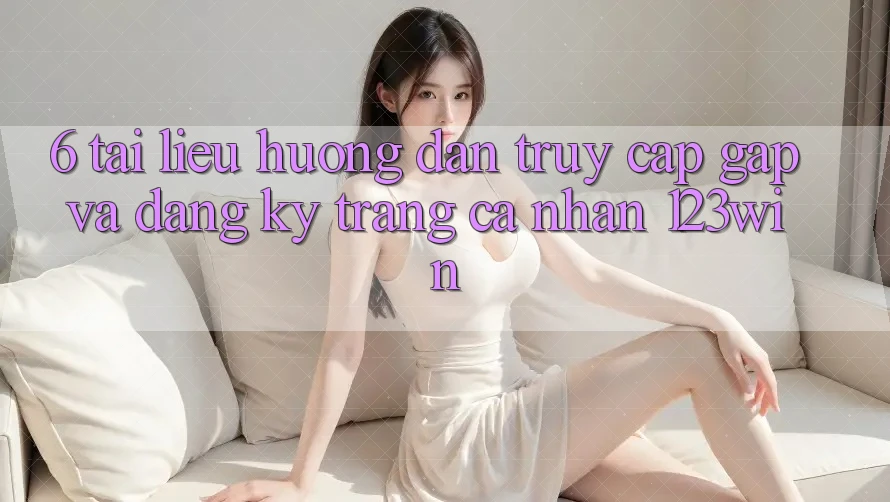 6. Tài liệu hướng dẫn Truy Cập Gấp Và Đăng Ký Trang cá nhân 123win 6. Tài liệu hướng dẫn Truy Cập Gấp Và Đăng Ký Trang cá nhân 123win