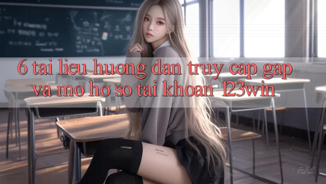 6. Tài liệu hướng dẫn Truy Cập Gấp Và Mở hồ sơ Tài Khoản 123win