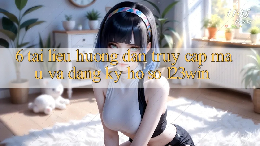 6. Tài liệu hướng dẫn Truy Cập Mau Và Đăng Ký Hồ sơ 123win 6. Tài liệu hướng dẫn Truy Cập Mau Và Đăng Ký Hồ sơ 123win