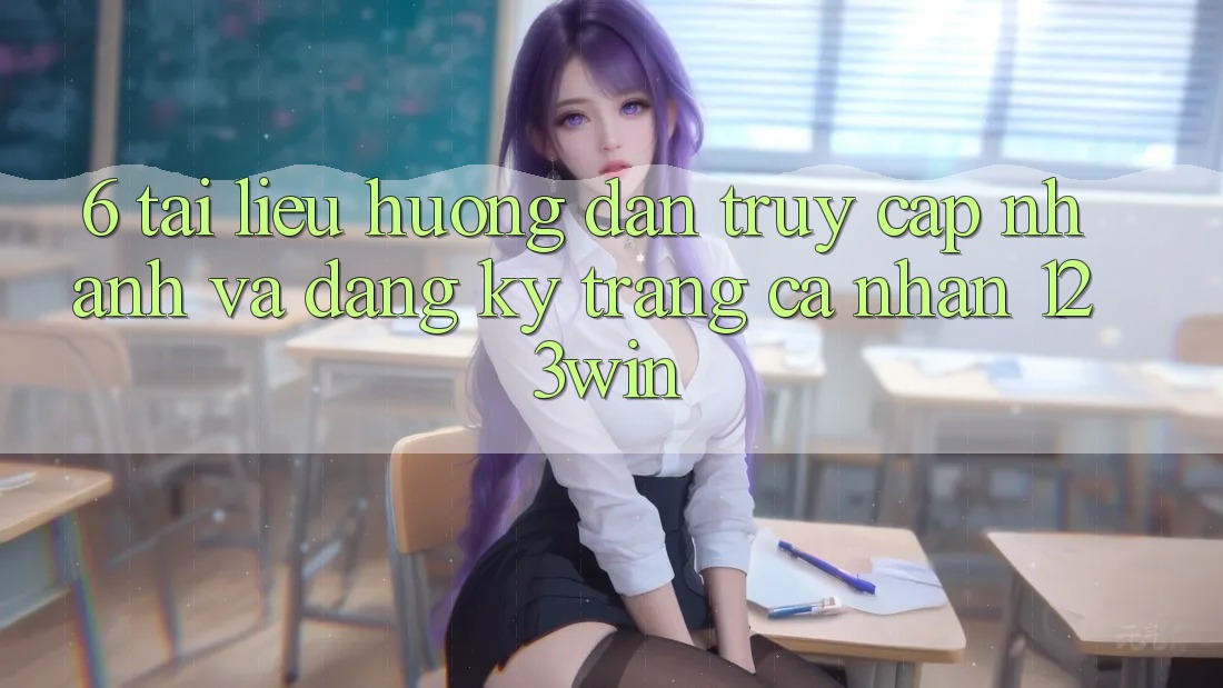 6. Tài liệu hướng dẫn Truy Cập Nhanh Và Đăng Ký Trang cá nhân 123win