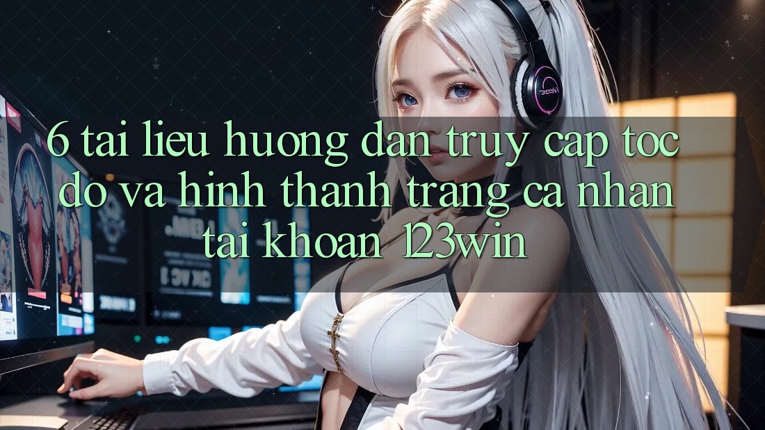 6. Tài liệu hướng dẫn Truy Cập Tốc độ Và Hình thành trang cá nhân Tài Khoản 123win
