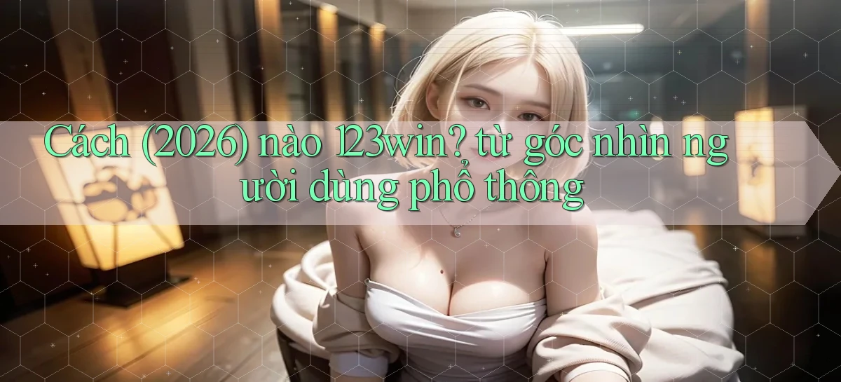 Cách (2026) nào 123win từ góc nhìn người dùng phổ thông