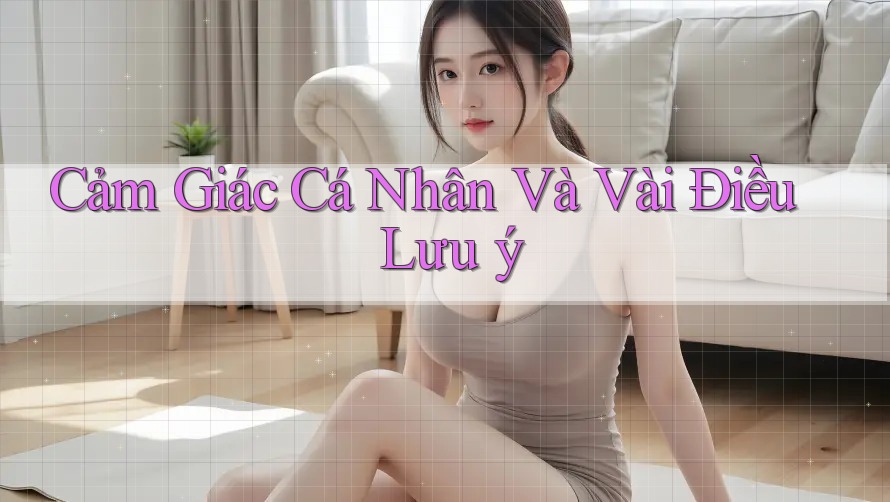 Cảm Giác Cá Nhân Và Vài Điều Lưu ý Cảm Giác Cá Nhân Và Vài Điều Lưu ý