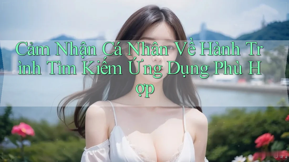 Cảm Nhận Cá Nhân Về Hành Trình Tìm Kiếm Ứng Dụng Phù Hợp Cảm Nhận Cá Nhân Về Hành Trình Tìm Kiếm Ứng Dụng Phù Hợp