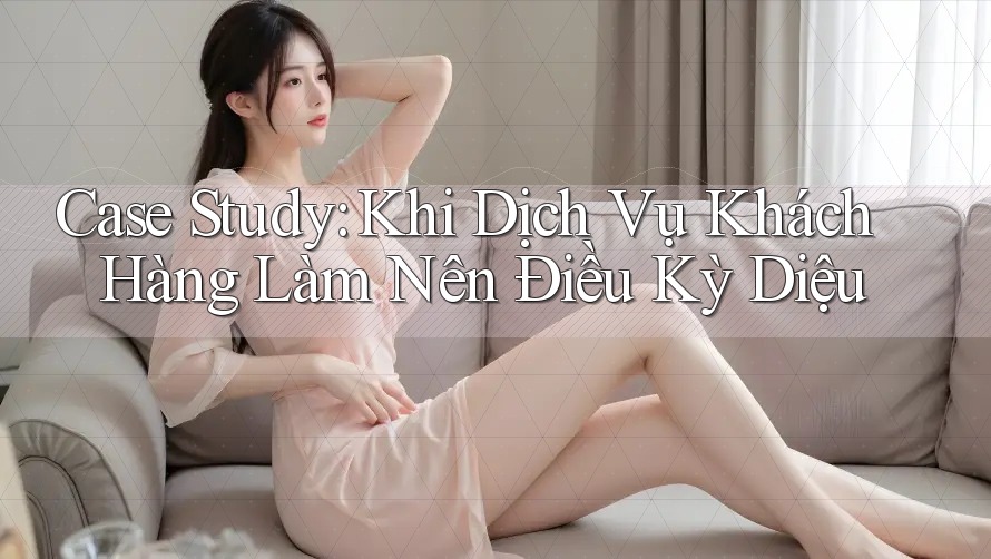 Case Study: Khi Dịch Vụ Khách Hàng Làm Nên Điều Kỳ Diệu Case Study: Khi Dịch Vụ Khách Hàng Làm Nên Điều Kỳ Diệu