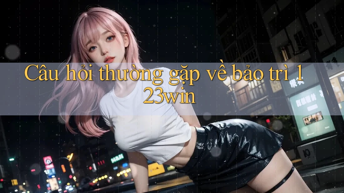 Câu hỏi thường gặp về bảo trì 123win Câu hỏi thường gặp về bảo trì 123win