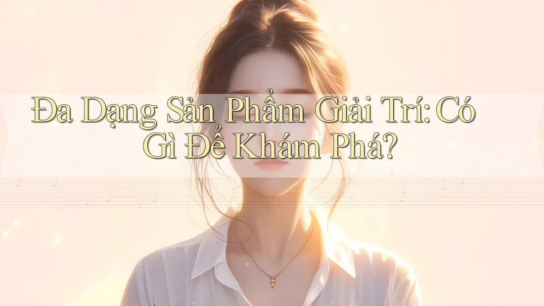 Đa Dạng Sản Phẩm Giải Trí: Có Gì Để Khám Phá?