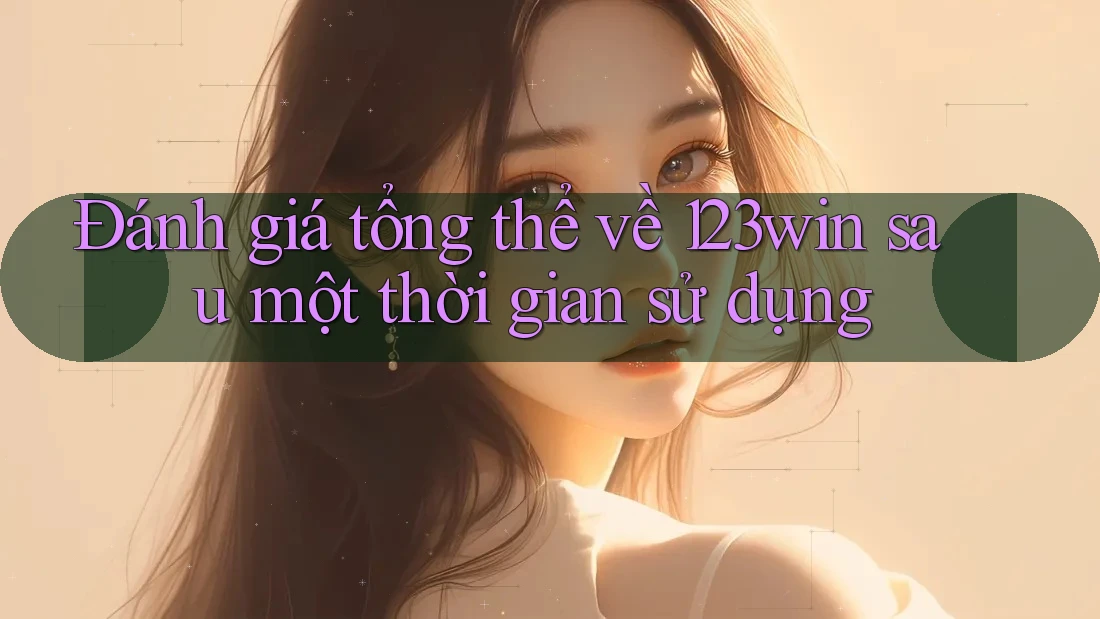 Đánh giá tổng thể về 123win sau một thời gian sử dụng Đánh giá tổng thể về 123win sau một thời gian sử dụng