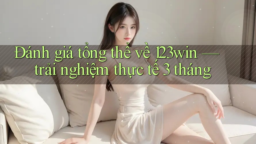 Đánh giá tổng thể về 123win — trải nghiệm thực tế 3 tháng