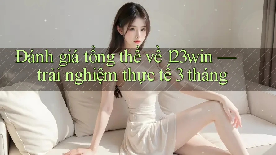 Đánh giá tổng thể về 123win — trải nghiệm thực tế 3 tháng Đánh giá tổng thể về 123win — trải nghiệm thực tế 3 tháng