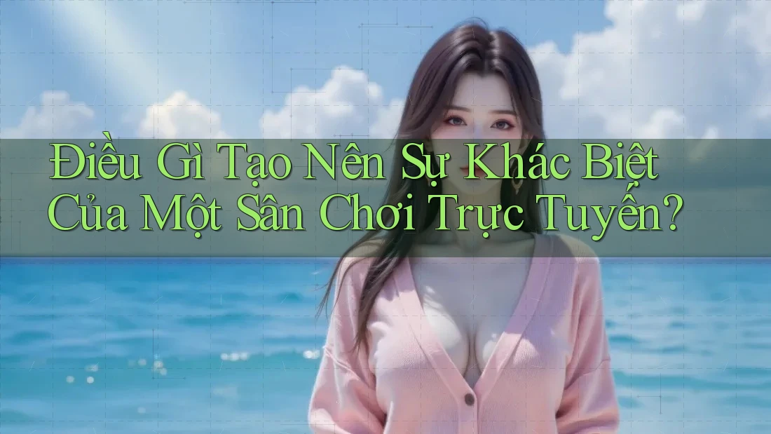 Điều Gì Tạo Nên Sự Khác Biệt Của Một Sân Chơi Trực Tuyến?
