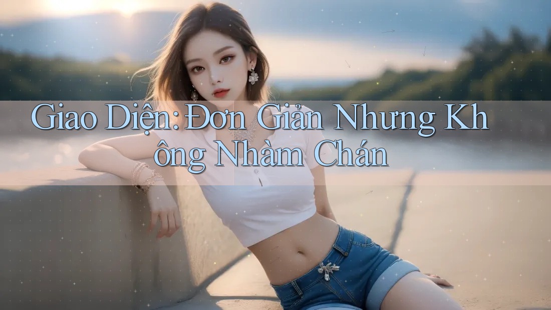 Giao Diện: Đơn Giản Nhưng Không Nhàm Chán Giao Diện: Đơn Giản Nhưng Không Nhàm Chán