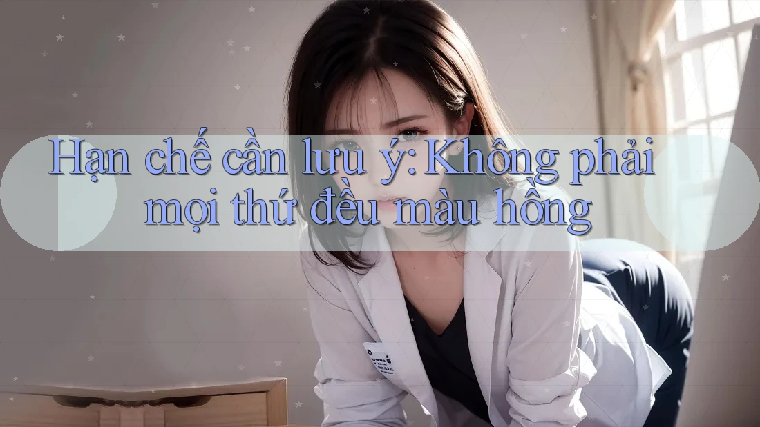 Hạn chế cần lưu ý: Không phải mọi thứ đều màu hồng Hạn chế cần lưu ý: Không phải mọi thứ đều màu hồng