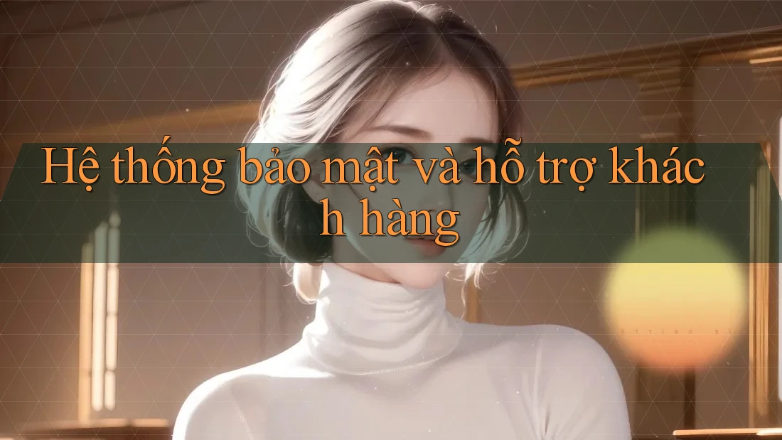 Hệ thống bảo mật và hỗ trợ khách hàng