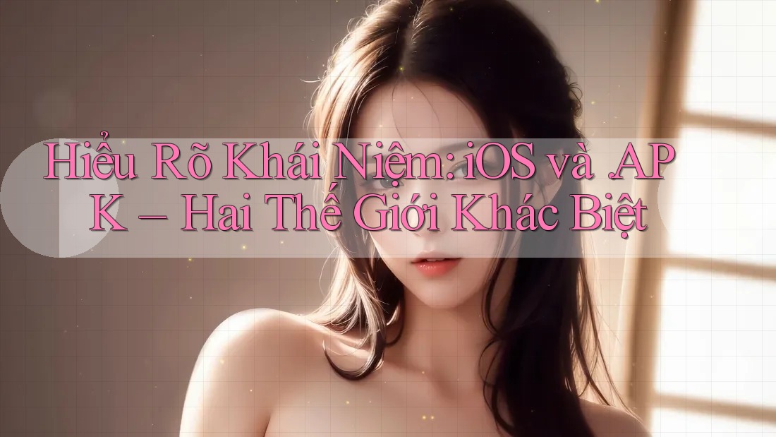Hiểu Rõ Khái Niệm: iOS và. APK – Hai Thế Giới Khác Biệt