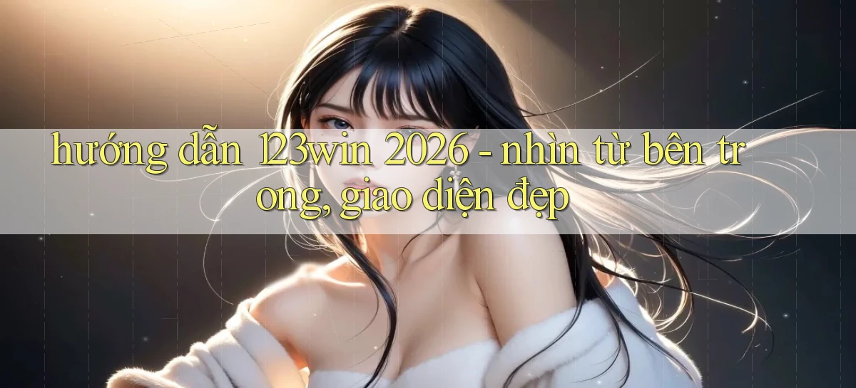 hướng dẫn 123win 2026   nhìn từ bên trong, giao diện đẹp