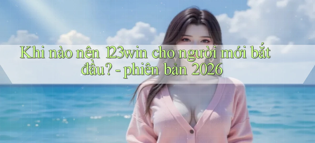 Khi nào nên 123win cho người mới bắt đầu   phiên bản 2026