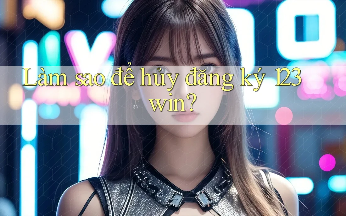Làm sao để hủy đăng ký 123win?