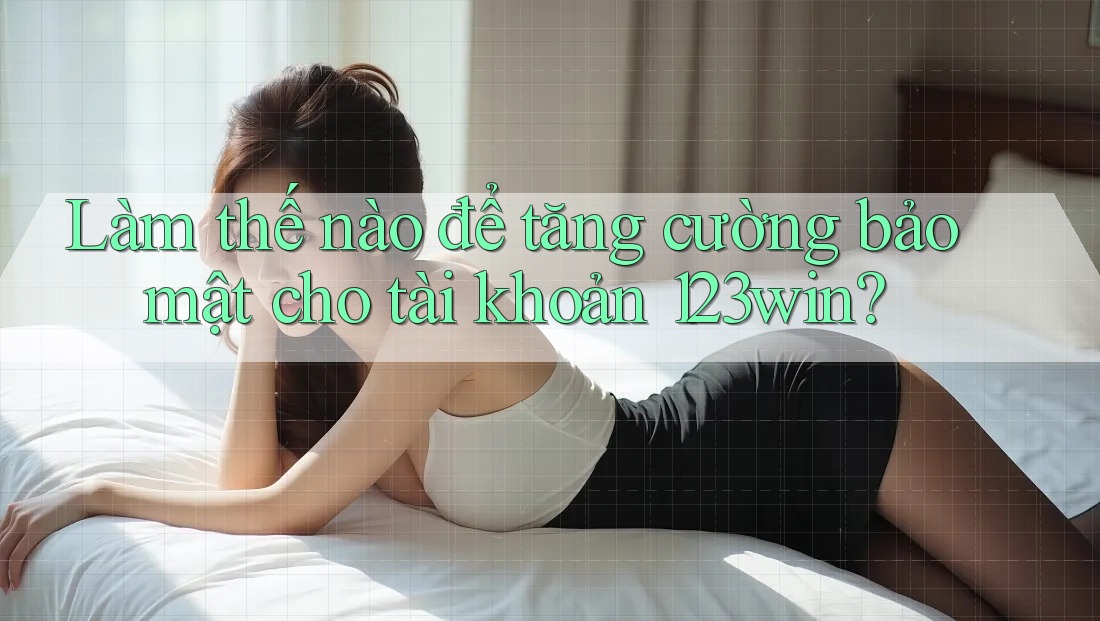 Làm thế nào để tăng cường bảo mật cho tài khoản 123win? Làm thế nào để tăng cường bảo mật cho tài khoản 123win?