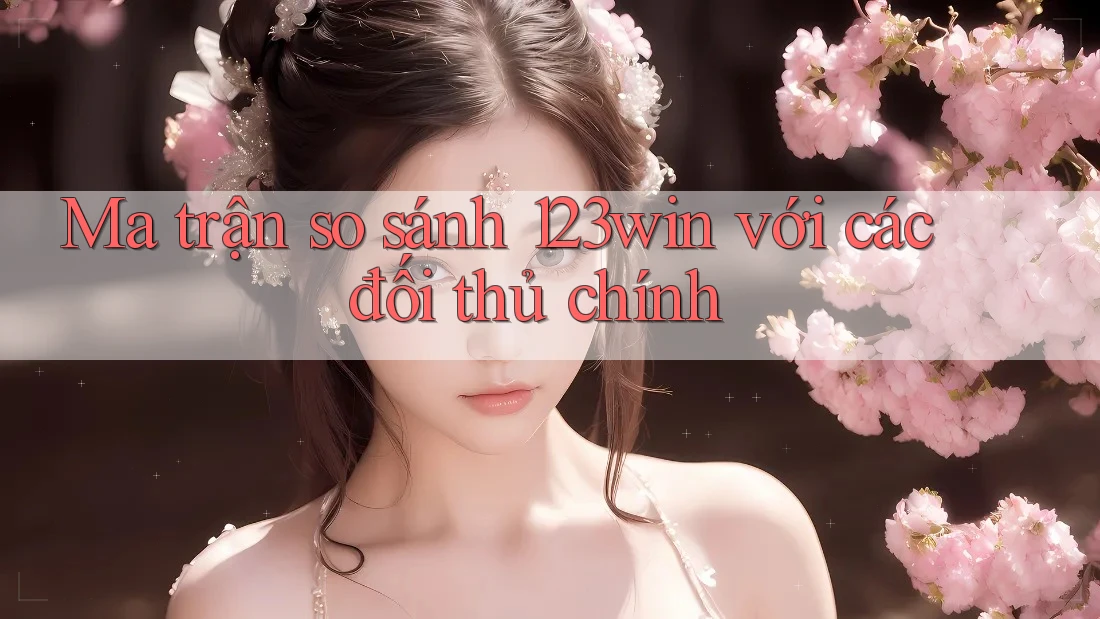 Ma trận so sánh 123win với các đối thủ chính