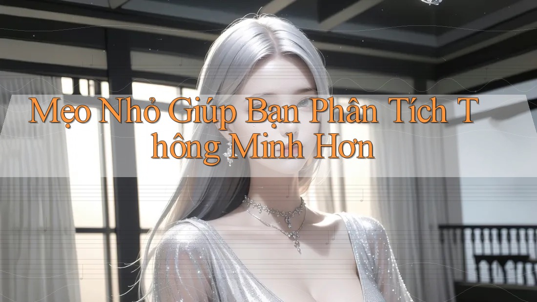 Mẹo Nhỏ Giúp Bạn Phân Tích Thông Minh Hơn