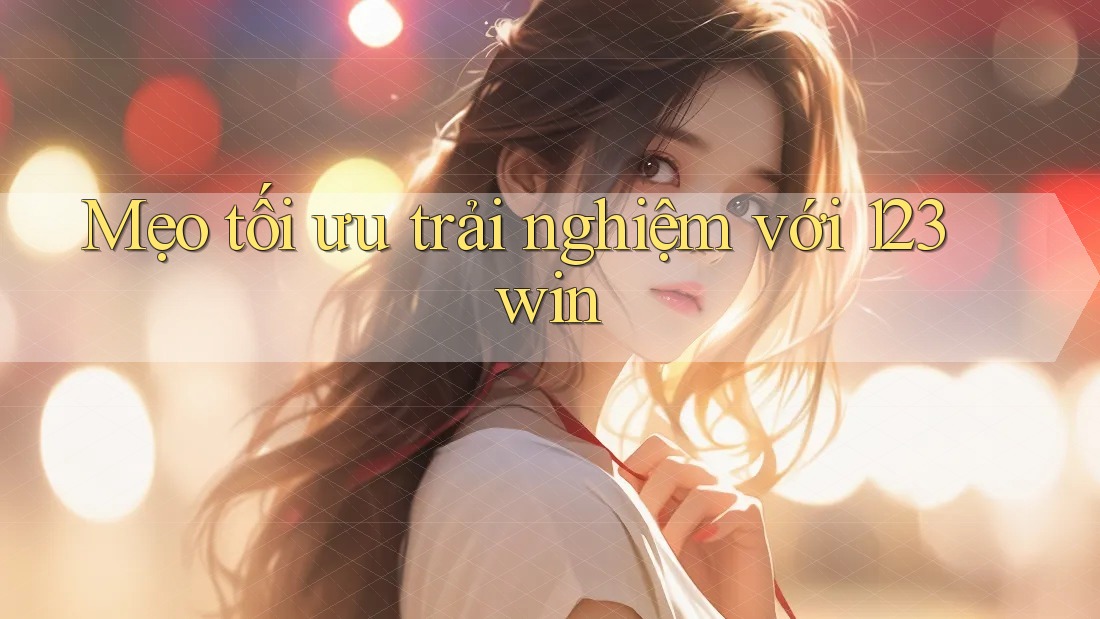 Mẹo tối ưu trải nghiệm với 123win Mẹo tối ưu trải nghiệm với 123win