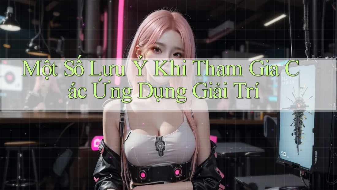 Một Số Lưu Ý Khi Tham Gia Các Ứng Dụng Giải Trí Một Số Lưu Ý Khi Tham Gia Các Ứng Dụng Giải Trí