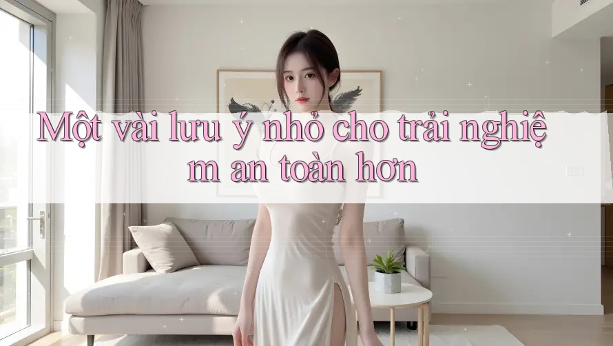 Một vài lưu ý nhỏ cho trải nghiệm an toàn hơn Một vài lưu ý nhỏ cho trải nghiệm an toàn hơn