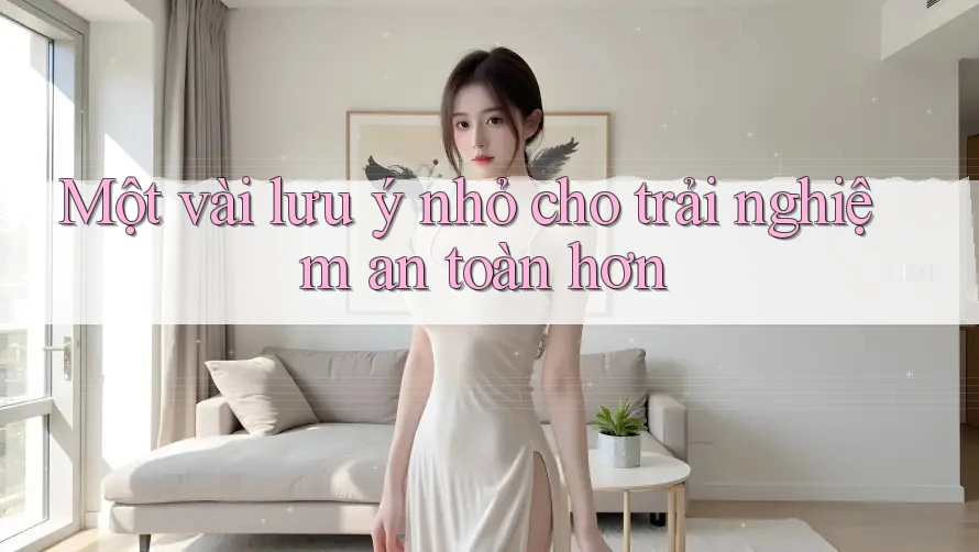 Một vài lưu ý nhỏ cho trải nghiệm an toàn hơn Một vài lưu ý nhỏ cho trải nghiệm an toàn hơn