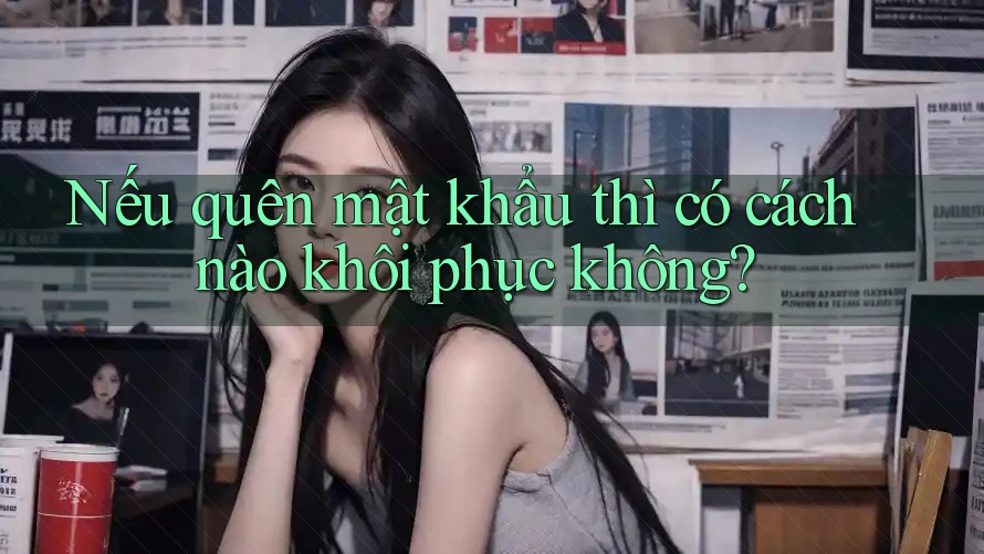 Nếu quên mật khẩu thì có cách nào khôi phục không?